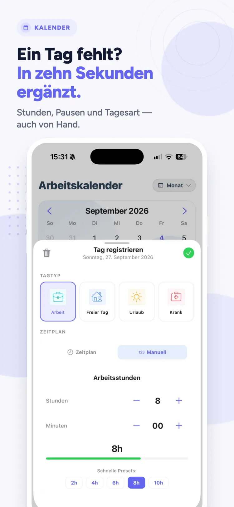 Handwerk & Service – App-Beispiel
